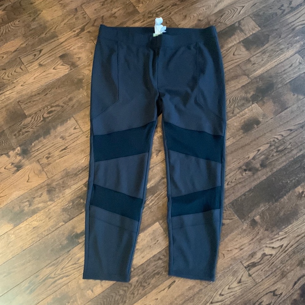 Forever 21+ Mesh Cut Out Leggings